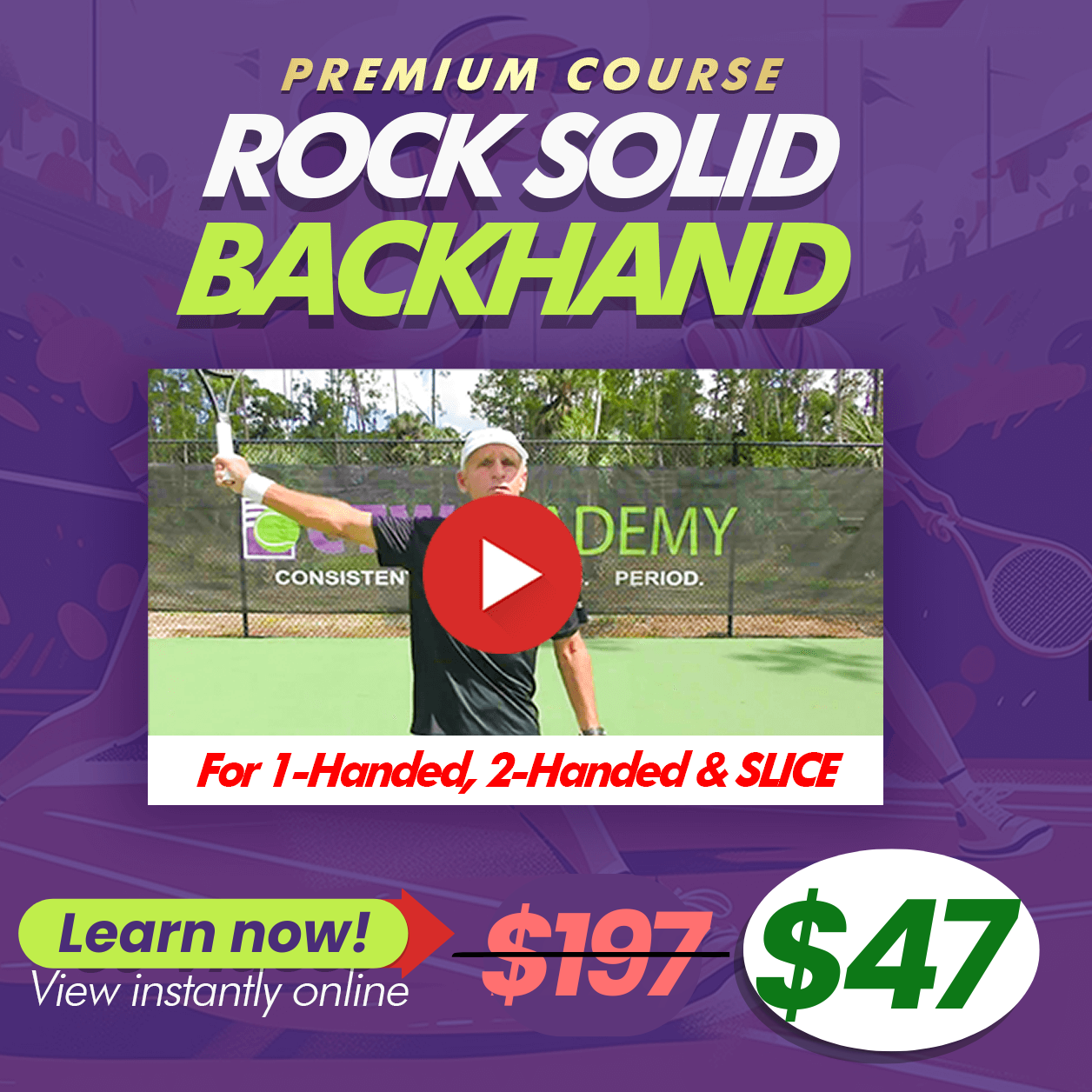 Rock Solid Backhand course